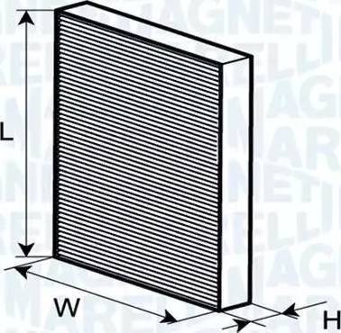 Magneti Marelli 350203061210 - Filtro, Aria abitacolo autozon.pro