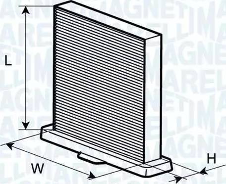 Magneti Marelli 350203062380 - Filtro, Aria abitacolo autozon.pro