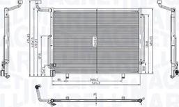 Magneti Marelli 350203103700 - Condensatore, Climatizzatore autozon.pro