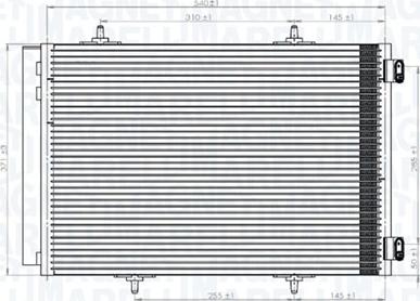 Magneti Marelli 350203822000 - Condensatore, Climatizzatore autozon.pro