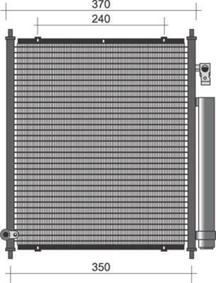 Magneti Marelli 350203346000 - Condensatore, Climatizzatore autozon.pro