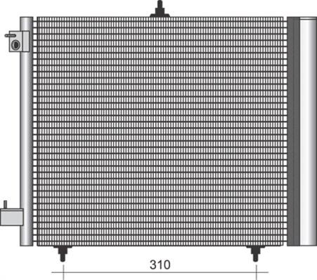 Magneti Marelli 350203384000 - Condensatore, Climatizzatore autozon.pro