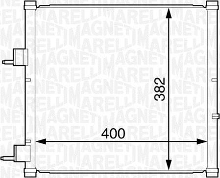 Magneti Marelli 350203227000 - Condensatore, Climatizzatore autozon.pro