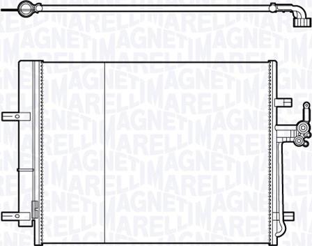 Magneti Marelli 350203712000 - Condensatore, Climatizzatore autozon.pro