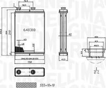 Magneti Marelli 350218065000 - Scambiatore calore, Riscaldamento abitacolo autozon.pro