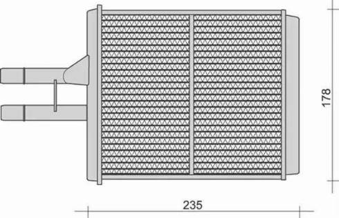 Magneti Marelli 350218259000 - Scambiatore calore, Riscaldamento abitacolo autozon.pro