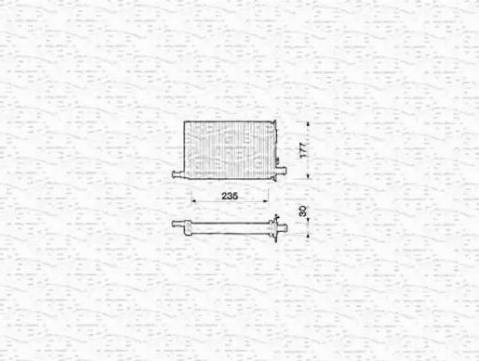 Magneti Marelli 350218207000 - Scambiatore calore, Riscaldamento abitacolo autozon.pro
