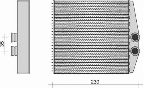 Magneti Marelli 350218283000 - Scambiatore calore, Riscaldamento abitacolo autozon.pro