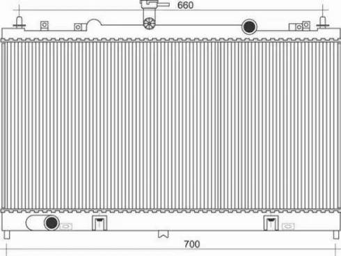 Magneti Marelli 350213941000 - Radiatore, Raffreddamento motore autozon.pro