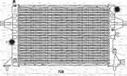 Magneti Marelli 350213962000 - Radiatore, Raffreddamento motore autozon.pro