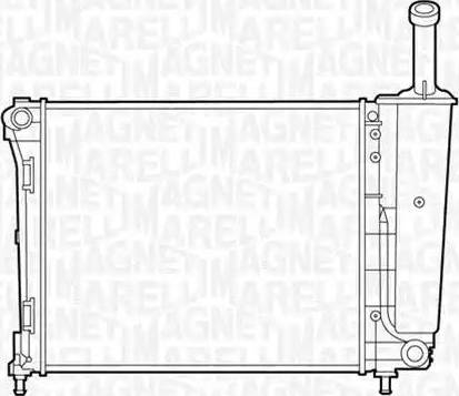 Magneti Marelli 350213120700 - Radiatore, Raffreddamento motore autozon.pro