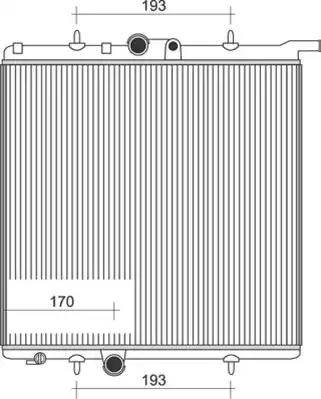 Magneti Marelli 350213874000 - Radiatore, Raffreddamento motore autozon.pro