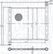 Magneti Marelli 350213213700 - Radiatore, Raffreddamento motore autozon.pro