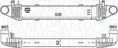 Magneti Marelli 351319204550 - Intercooler autozon.pro