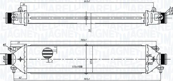 Magneti Marelli 351319204100 - Intercooler autozon.pro