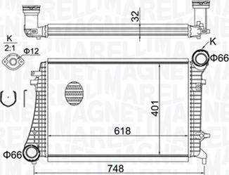 Magneti Marelli 351319204240 - Intercooler autozon.pro