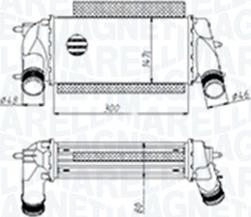 Magneti Marelli 351319205490 - Intercooler autozon.pro