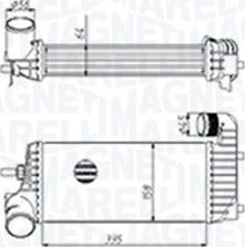 Magneti Marelli 351319205440 - Intercooler autozon.pro