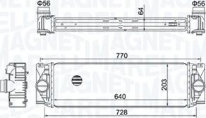 Magneti Marelli 351319205050 - Intercooler autozon.pro