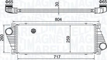 Magneti Marelli 351319205020 - Intercooler autozon.pro