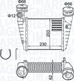 Magneti Marelli 351319205190 - Intercooler autozon.pro