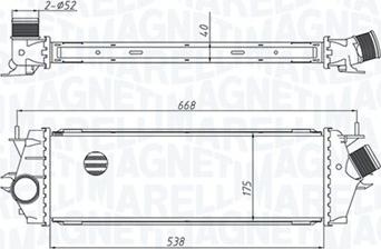 Magneti Marelli 351319205340 - Intercooler autozon.pro