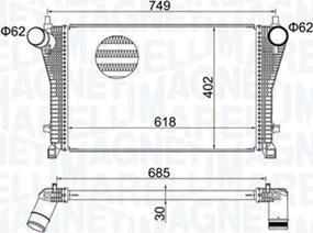 Magneti Marelli 351319205370 - Intercooler autozon.pro