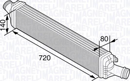 Magneti Marelli 351319202690 - Intercooler autozon.pro