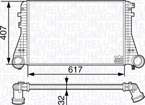 Magneti Marelli 351319202020 - Intercooler autozon.pro