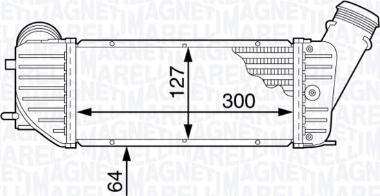 Magneti Marelli 351319202200 - Intercooler autozon.pro