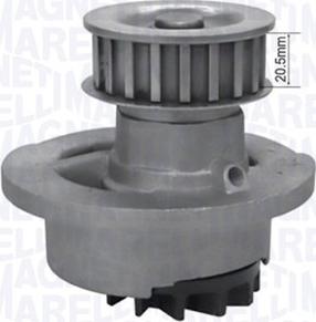 Magneti Marelli 352316170845 - Pompa acqua autozon.pro