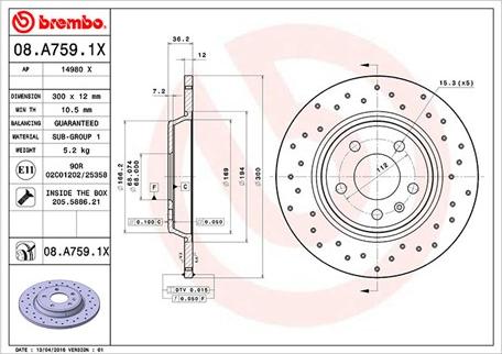 Magneti Marelli 360406095002 - Discofreno autozon.pro