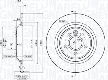 Magneti Marelli 360406095701 - Discofreno autozon.pro