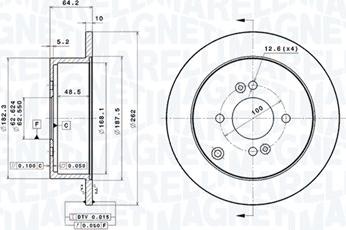 Magneti Marelli 360406092500 - Discofreno autozon.pro