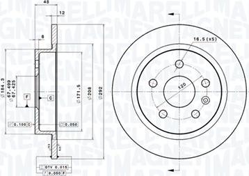 Magneti Marelli 360406092001 - Discofreno autozon.pro