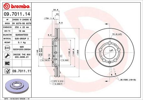 Magneti Marelli 360406049400 - Discofreno autozon.pro