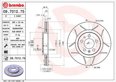 Magneti Marelli 360406049505 - Discofreno autozon.pro