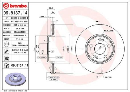 Magneti Marelli 360406044000 - Discofreno autozon.pro