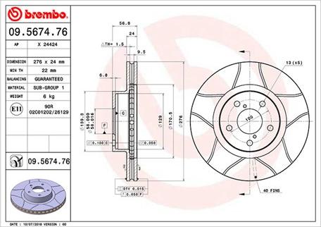 Magneti Marelli 360406045405 - Discofreno autozon.pro