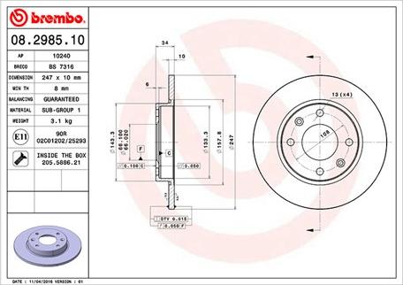 Magneti Marelli 360406040400 - Discofreno autozon.pro