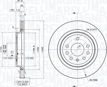 Magneti Marelli 360406040101 - Discofreno autozon.pro