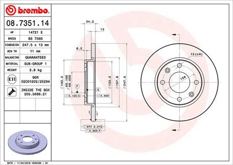 Magneti Marelli 360406040800 - Discofreno autozon.pro