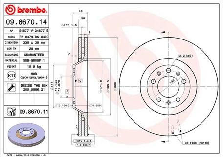 Magneti Marelli 360406041600 - Discofreno autozon.pro