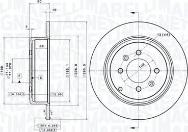 Magneti Marelli 360406041001 - Discofreno autozon.pro