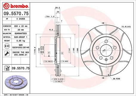 Magneti Marelli 360406048605 - Discofreno autozon.pro