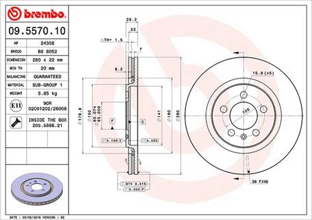 Magneti Marelli 360406048600 - Discofreno autozon.pro