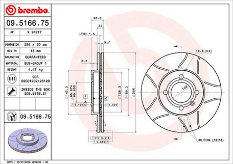 Magneti Marelli 360406048105 - Discofreno autozon.pro