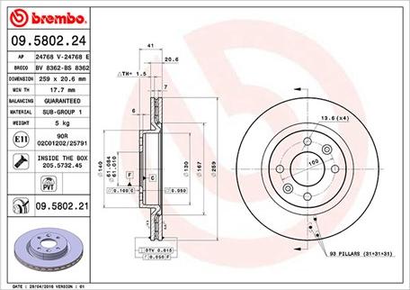 Magneti Marelli 360406043100 - Discofreno autozon.pro