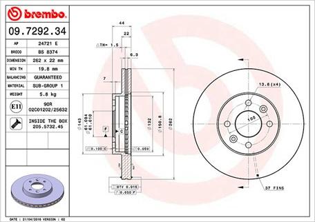 Magneti Marelli 360406043300 - Discofreno autozon.pro