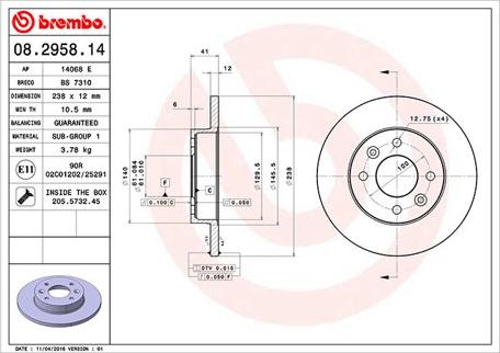 Magneti Marelli 360406042100 - Discofreno autozon.pro